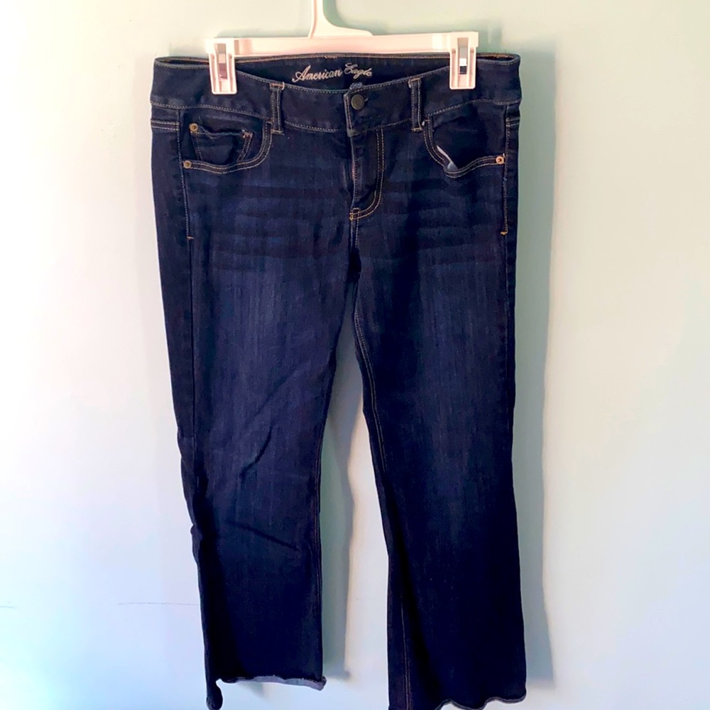 Dark blue Jean pants. American Eagle. Size 12